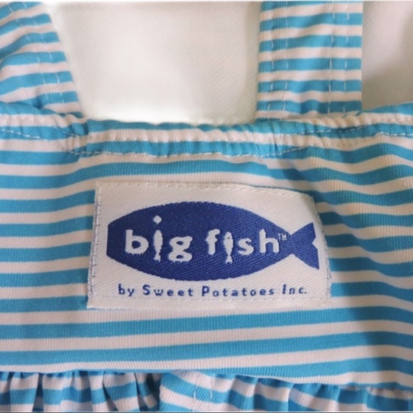 Big Fish Sweet Potatoes Swimsuit 12M - Picture 4 of 6